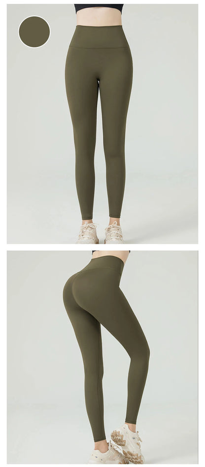 The Codex Seamless Yoga Leggings for Women – Athletic Gym Workout Fitness Pants Tights