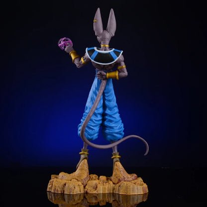 Hot 30cm Anime Figure Dragon Ball Z Beerus Super God of Destruction Figures Action Figure Collection Model Toy For Children Gift