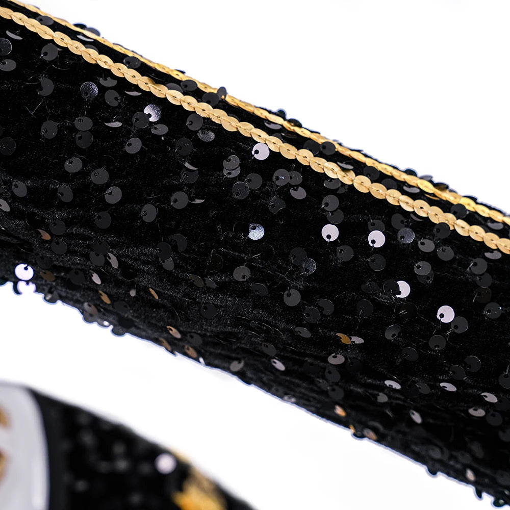 KPop Demon Hunters Rumi Cosplay Costume Black Gold Stage Costume Uniform Huntrix Performance Outfit Halloween Party Women Girls