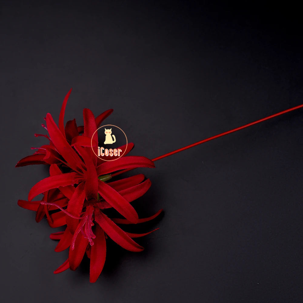 Wuthering Waves Phrolova Cosplay Costume Wig Dress White Spider Lily Layered Gown Headwear Halloween Party for Women Girls Props