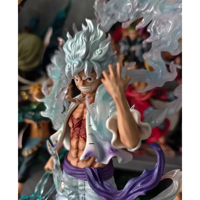 JT Nika Monkey D. Luffy Action Figure ONE PIECE Anime Figures Luffy Fifth Gear Figures PVC Statue Collection Model Gifts