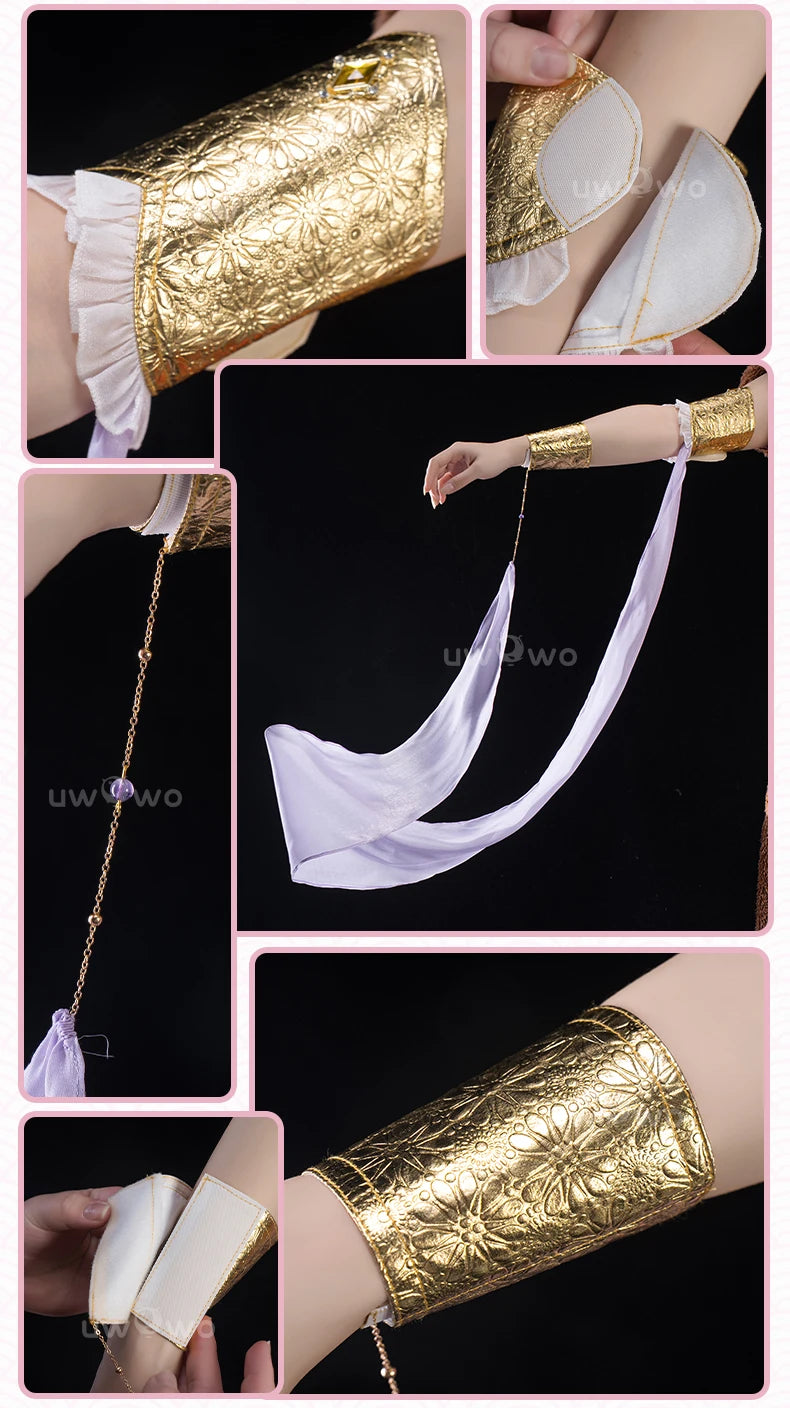 IN STOCK UWOWO Elysia Cosplay Game Honkai Impact 3: Elysia Gown Fanart Cosplay Costume Halloween Costume