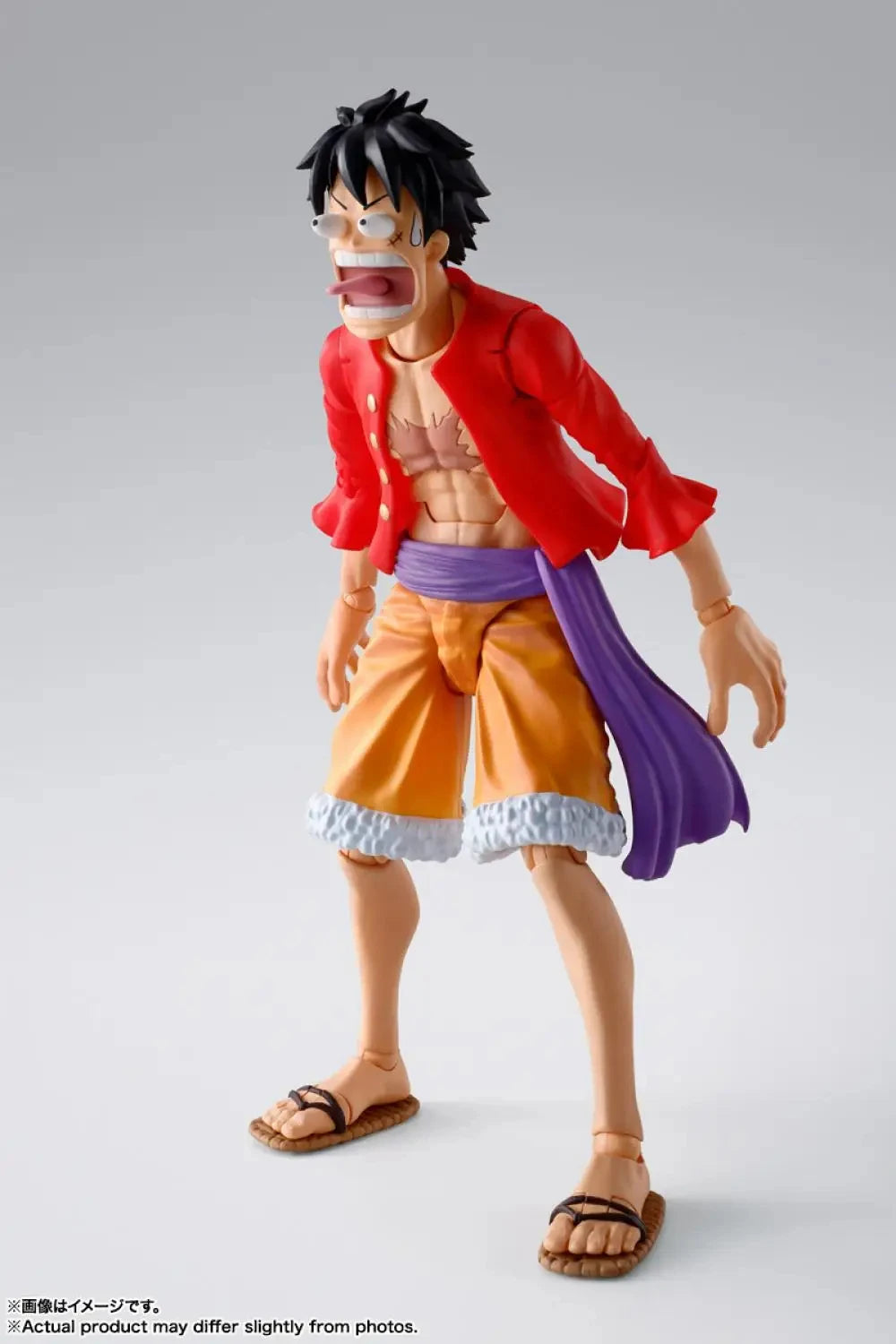 Bandai In Stock Original Shfiguarts Anime One Piece The Raid On Onigashima Monkey D Luffy Figure Model Boxed Toys Gift Genuine