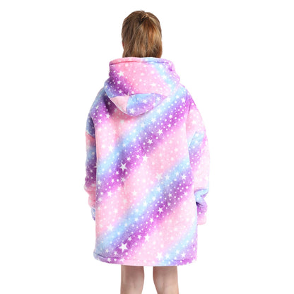 Funny Cartoon Children's Pajamas Girls Winter Clothes Plush Dinosaur Cat Bear Unicorn Pink Blue Toddler Boy Pijama Kids Clothing