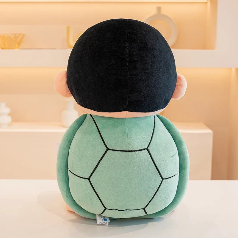 40cm Penguins Crayon Shin Chan Plush Toy Kawaii Tortoise Shin Chan Plushies Soothing Doll Cartoon Japanese Style Doll Gifts Gir