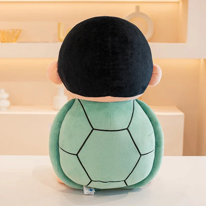 40cm Penguins Crayon Shin Chan Plush Toy Kawaii Tortoise Shin Chan Plushies Soothing Doll Cartoon Japanese Style Doll Gifts Gir