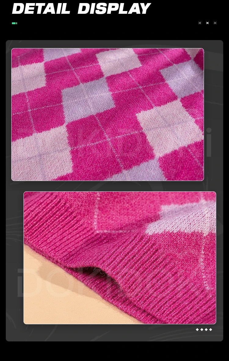 【Last Batch】IN STOCK Babyy Mysteryy Cosplay【S-2XL】DokiDoki-R Soda Pop Men Sweater Babyy Mysteryy Abbyy Costume Plus Size