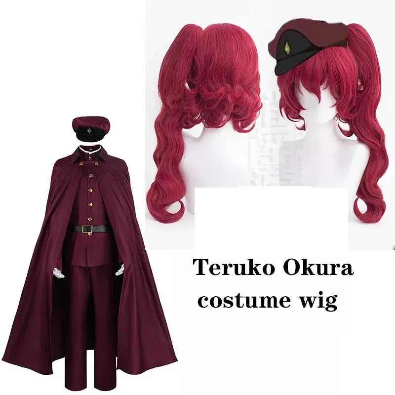 Bungo Stray Dogs Okura Tetchō Suehiro Cosplay Costume Cotton Polyester - Teruko / L