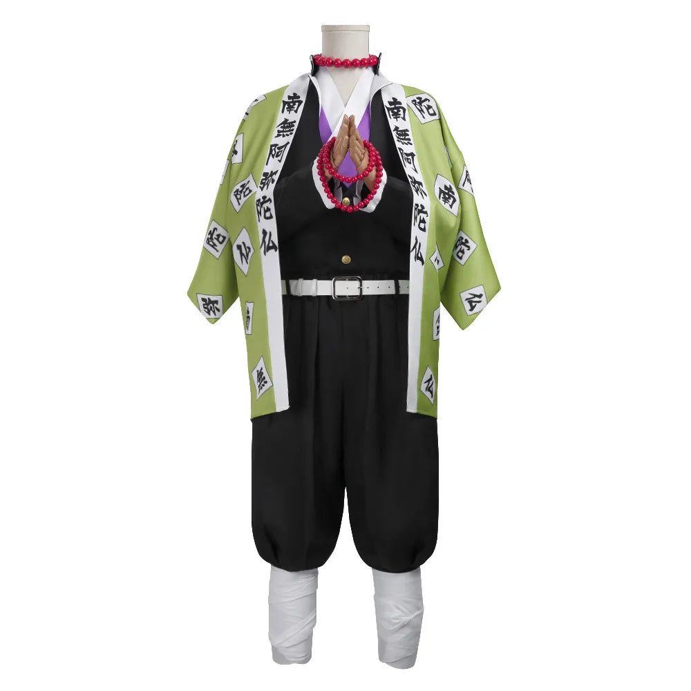 Anime Himejima Gyomei Cosplay Costume Set Polyester