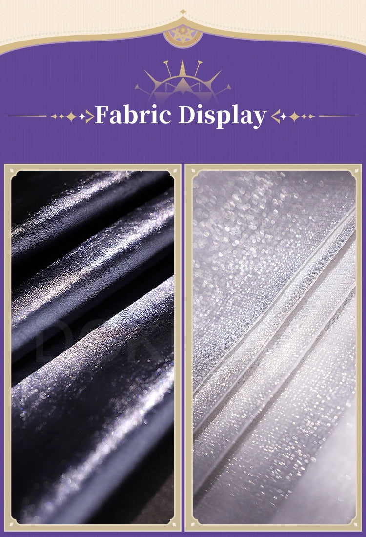 IN STOCK Cyrene Cosplay Costume Game Honkai: Star Rail【S-2XL】DokiDoki-SR HSR Metal Accessories Cyrene Wig Plus Size