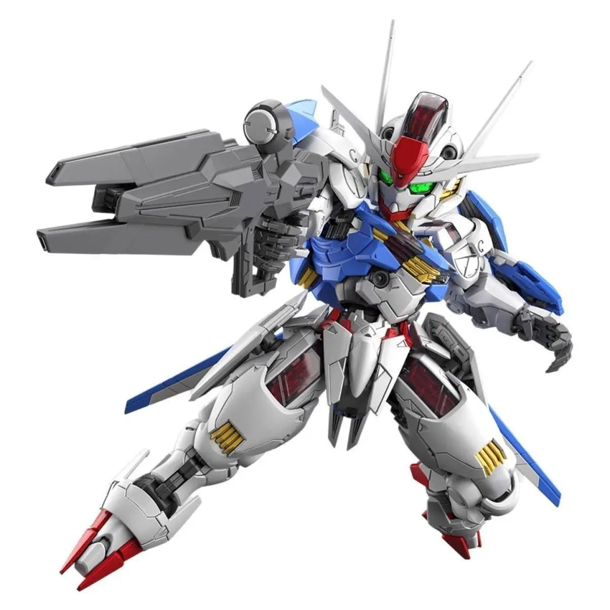 SUPA MGSD Aerial SD Q-Version Mecha Warrior Action Figure Model Toy Collectible with Detachable Parts Assembly GK Gifts