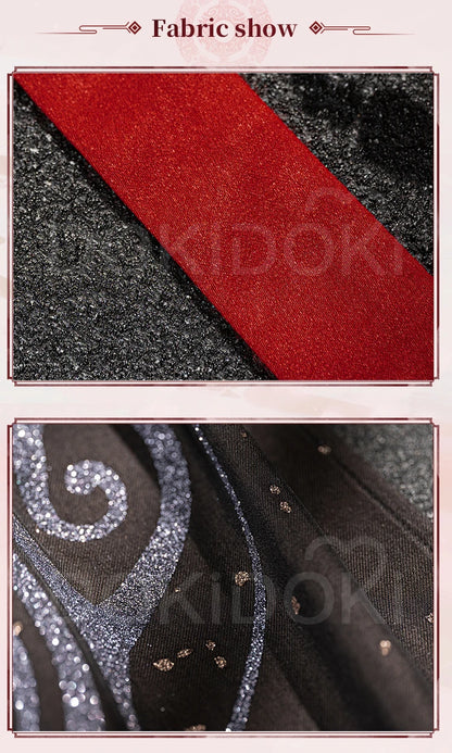 【Official】IN STOCK Lan Wangji Wei Wuxian Doujin Cosplay Costume Anime Dao Mo To Shi DokiDoki-SR Men Winter Halloween Costume