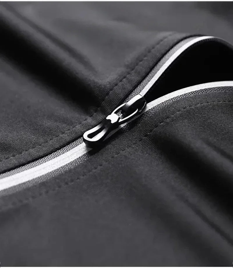 Men’s Sportswear Suit 1-5pcs – All-Season Running Cycling & Fitness Quick-Dry Track Set