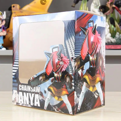 Devil Hunter Anya Forger Cos Chainsaw Man Animal Figure Peripheral Models Figurines Gk Desktop Ornaments Surprise Holiday Gifts