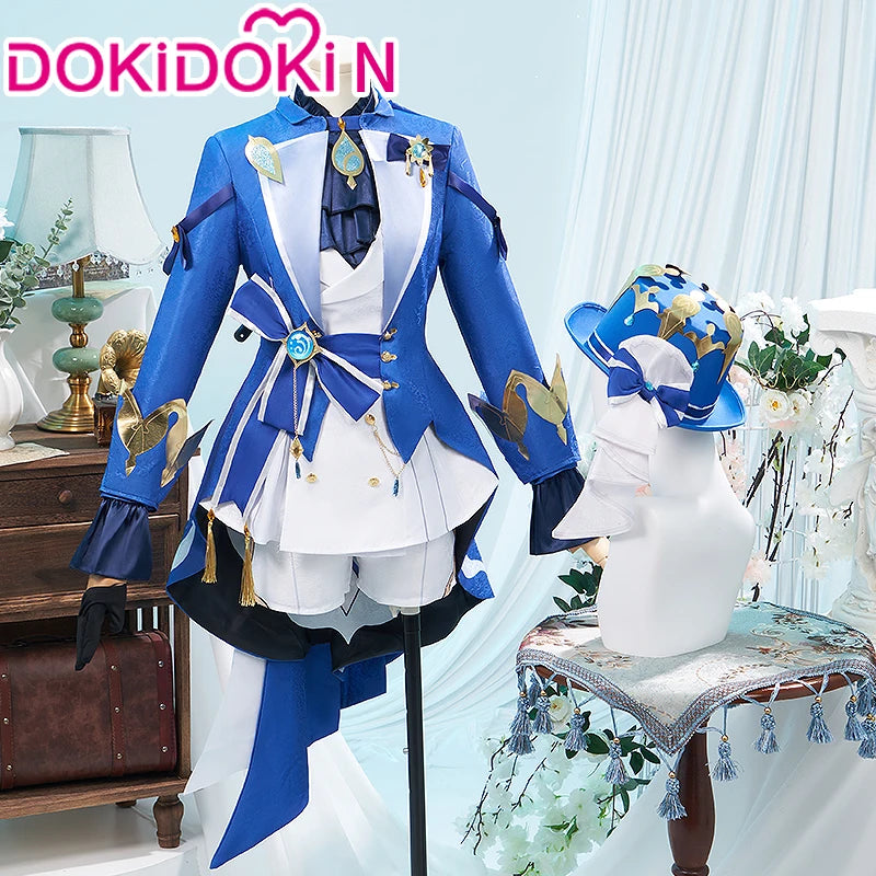 IN STOCK Furina Navia Focalors Cosplay Costume Game Genshin Impact【XS-3XL】DokiDoki-N Women Cosplay Fontaine Furina Plus Size