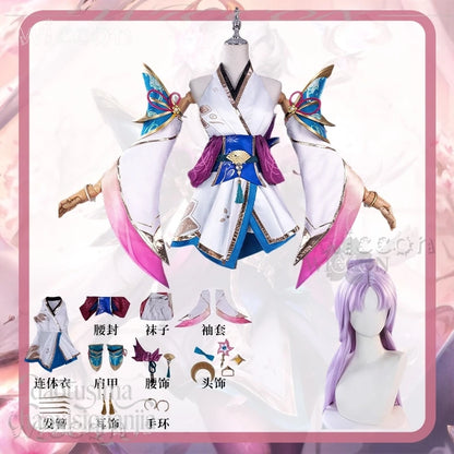 Leagguuee Anime Spirit Blossom Luuxx Costume Polyester Set - suitwig / M