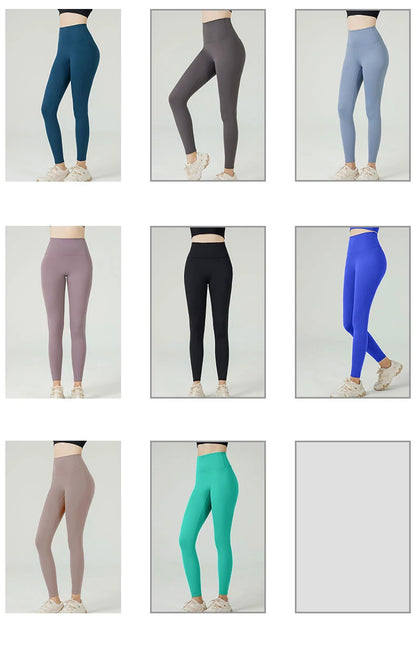The Codex Seamless Yoga Leggings for Women – Athletic Gym Workout Fitness Pants Tights