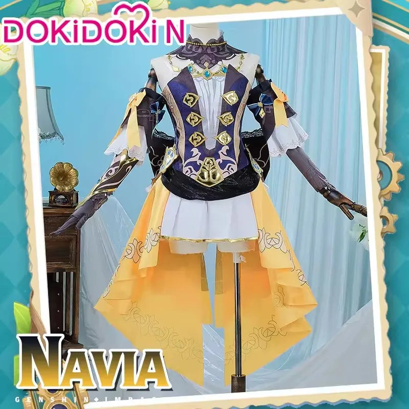 IN STOCK Furina Navia Focalors Cosplay Costume Game Genshin Impact【XS-3XL】DokiDoki-N Women Cosplay Fontaine Furina Plus Size