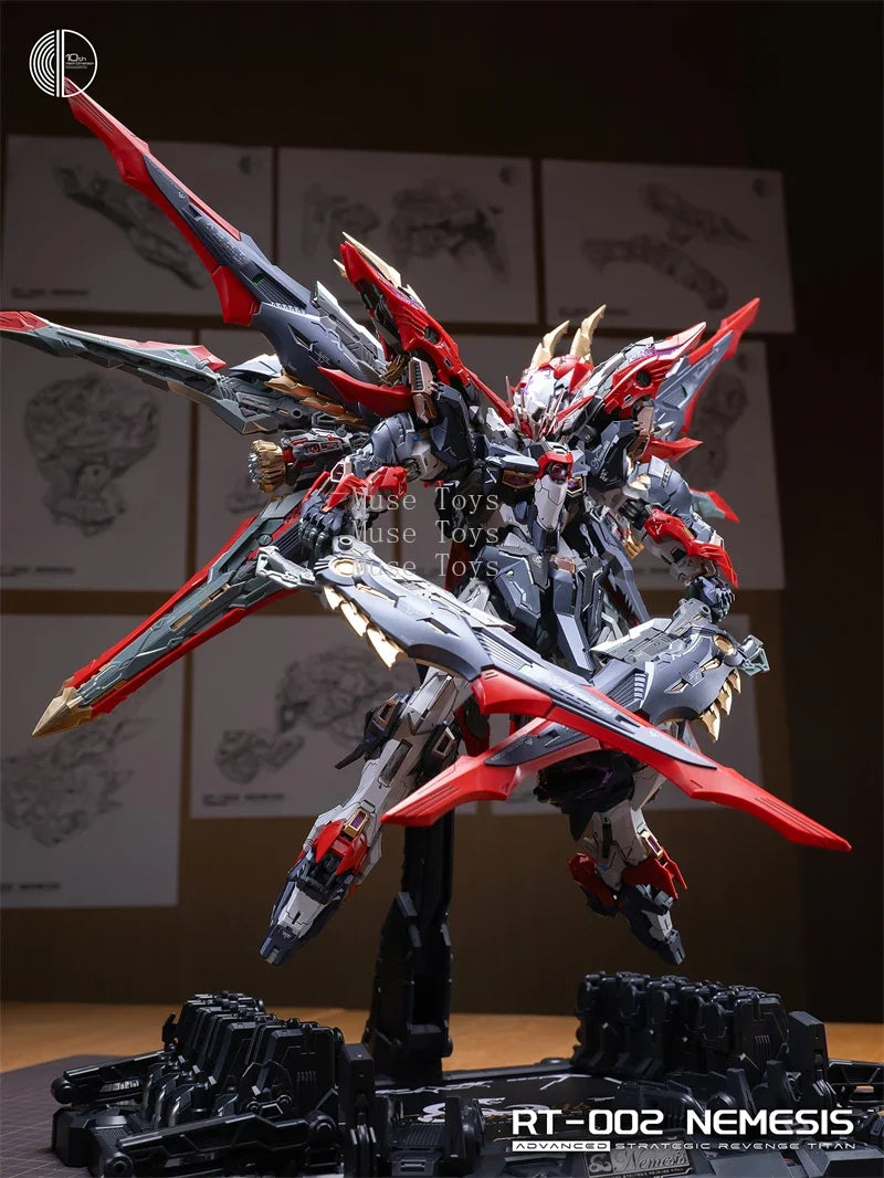 Infinite Dimension Strategic Revenge Titan RT-002 Nemesis 1/100 Scale Assembly Action Figure Model Toy Valentine’s Day