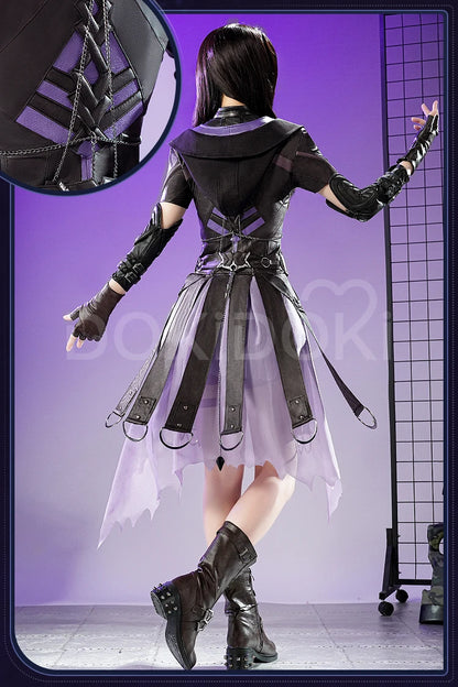 IN STOCK Nightwalker Heroine Cosplay Costume Game Love and Deepspace DokiDoki-SR Women Uniform Costume Qiyu Rafayel Cosplay