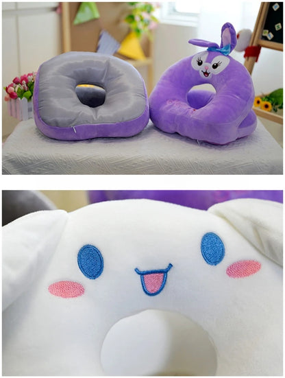 Cute My Melody Kuromi Nap Pillow Lovely Hollow Hand Rests Office Classroom StellaLou Cinnamoroll Pillow Cushion Gifts Washable