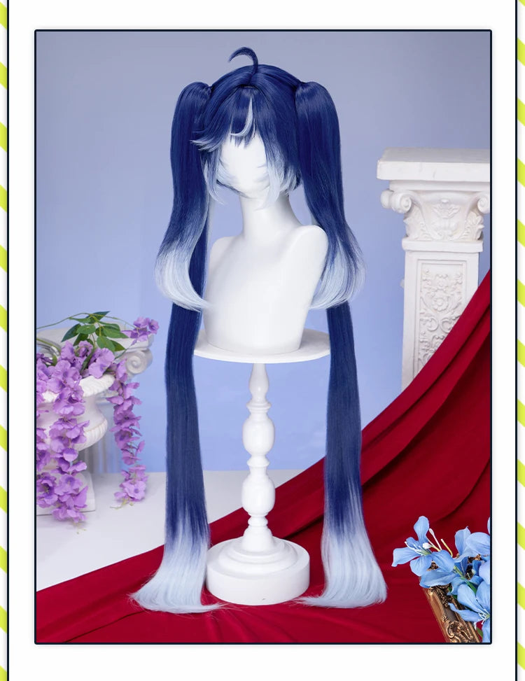 IN STOCK Augusta Cantarella Cartethyia Fleurdelys Iuno Wig Game Wuthering Waves DokiDoki 100cm Wig Cantarella Cosplay Free Cap