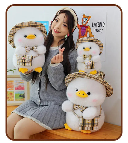 New 25/35/45cm Kawaii Cute Gentleman Duck Plush Toy Children's Pillow Doll Interior Decoration Boys and Girls Birthday Gifts