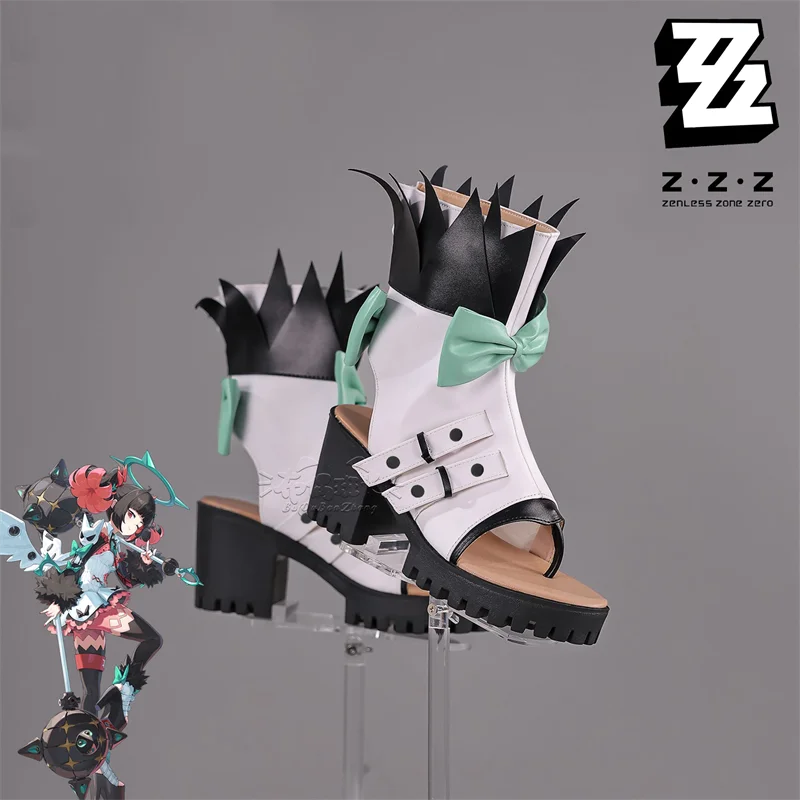 Boocrecn Nangong Yu Cosplay Shoes Size 36-43 Artificial Leather