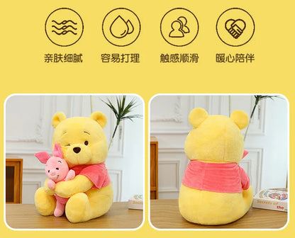 35/45/60cm Big Size Disney Winnie Anime Plush Stuffed Doll Room Decor Plushies Pillows Kawaii Ornaments Children's Holiday Gifts