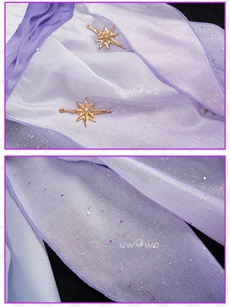 PRE SALE UWOWO Robin Cosplay Game Honkai Star Rail Fanart Robin Wisteria Gown Cosplay Costume Halloween Costume