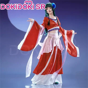 IN STOCK Maomao Cosplay Costume Anime The Apothecary Diaries【XS-3XL】DokiDoki-SR Mao Mao Costume Moon Fairy Cosplay Wig Plus Size