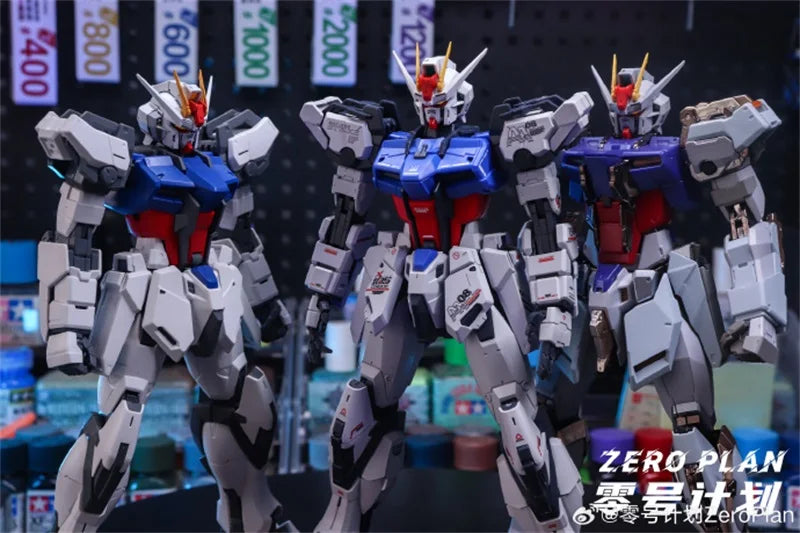 Bandai Zero Plan 4 in 1 Gundam Heads 1/100 ABS Model Kit