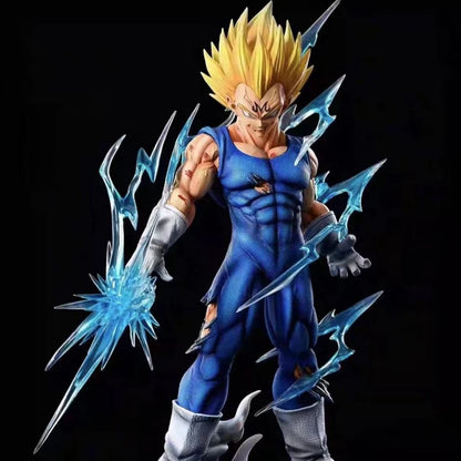 28cm Dragon Ball Z Anime Figure Majin Vegeta Action Figure GK Super Saiyan Vegeta Figurine Adult Collection Model Toys Gifts