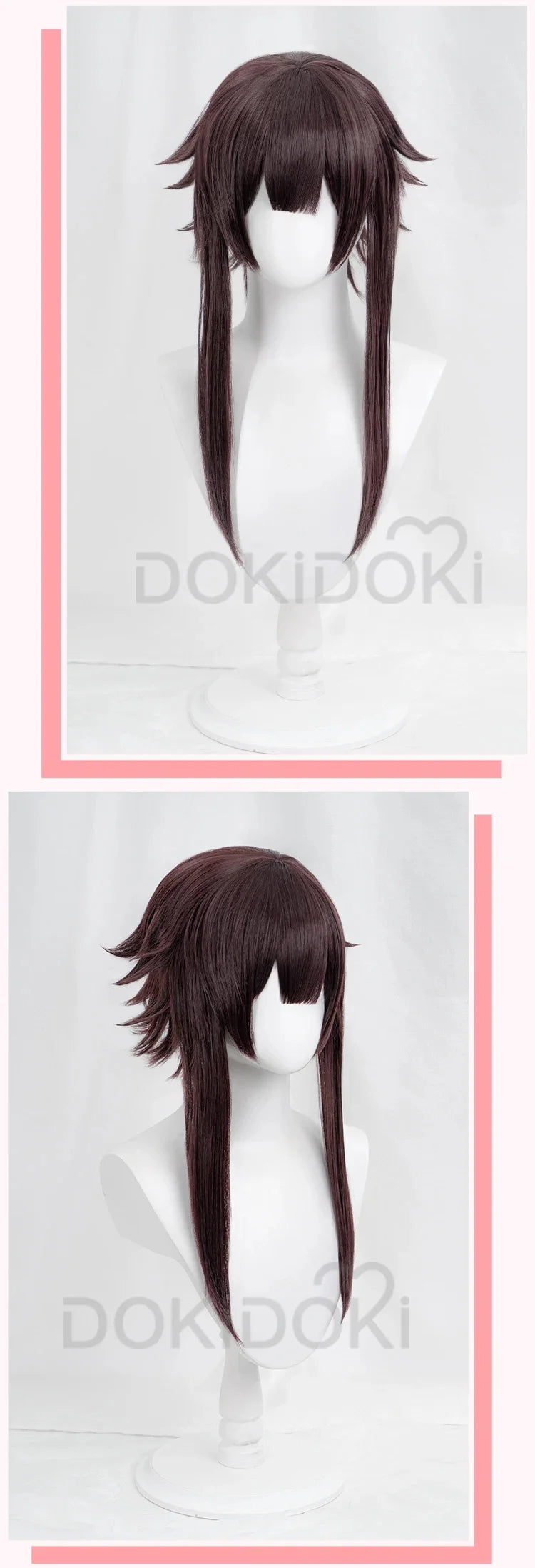 IN STOCK Meguminn Wig Anime Cosplay Wig DokiDoki Meguminn Cosplay Women Cute Long Brown Hair Heat Resistant Free Wig Cap
