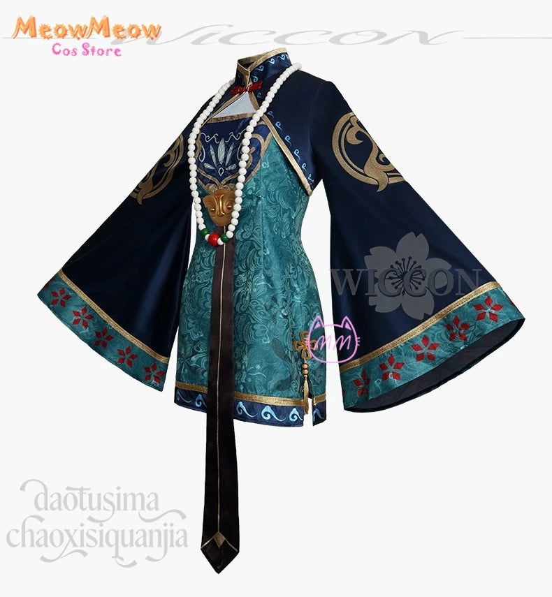 Project Sekai Mikkuu Little Zombie Cosplay Set Polyester