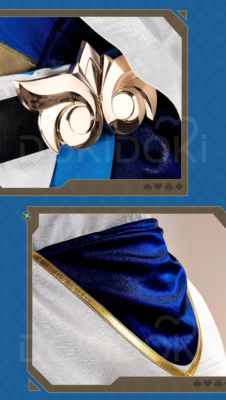 IN STOCK Dr. Ratio Cosplay Costume Game Honkai: Star Rail【S-3XL】DokiDoki-SR HSR Halloween Men Costume Veritas Ratio Plus Size