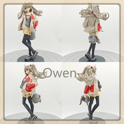 Anime NEON GENESIS EVANGELION Ayanami Rei Figurine Asuka Langley Soryu Action Figure PVC Stance Statue Collection Model Toy Gift