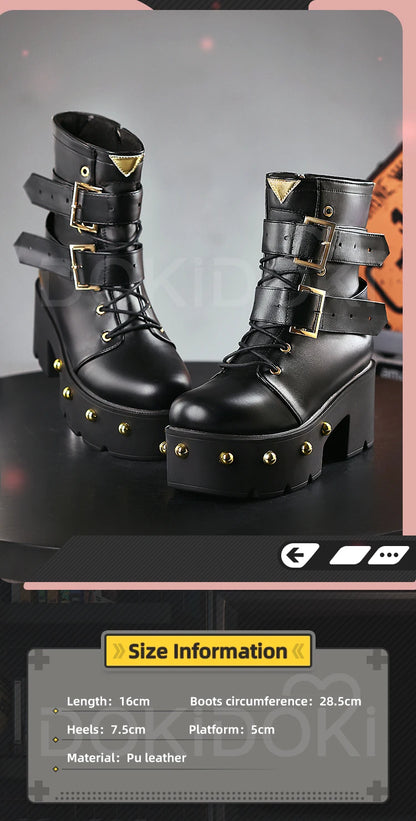 IN STOCK Ukinami Jane Doe Vivian Ellen Joe Hoshimi Miyabi Nicole Wise Cosplay Shoes Game Zenless Zone Zero DokiDoki-SR ZZZ Shoes