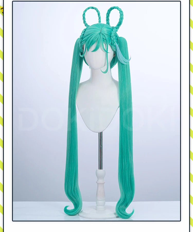 IN STOCK MIKUU Rabbit Hole Wig Cosplay DokiDoki Women Cute 100cm Hair Symphony 2025 Magical Miral Nightcord at 25 Free Wig Cap