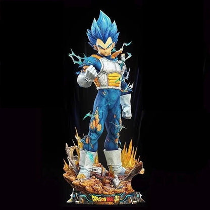 23cm Dragon Ball Anime Figures Demonize Vegeta Super SaiyanPvc Model Statue Doll Collection Decoration Ornaments Toys Gift