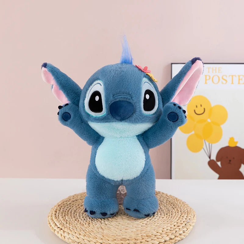 Disney 70cm Large Size Lilo&Stitch Plush Stuffed Doll Cartoon Animal Sleeping  Pillow Room Decoration Softmaterial Toy for Gift