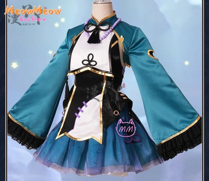 Project Sekai Zombie Cosplay Costume Adult Woman Polyester