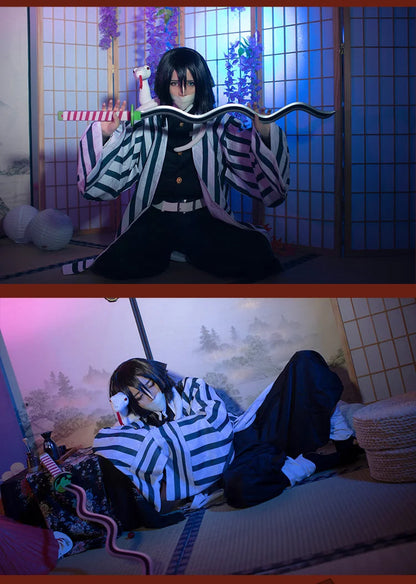 IN STOCK Iguroo Obanaii Cosplay Costume Anime DokiDoki-SR Snake Men Uniform Costume Iguroo Obanaii Cosplay