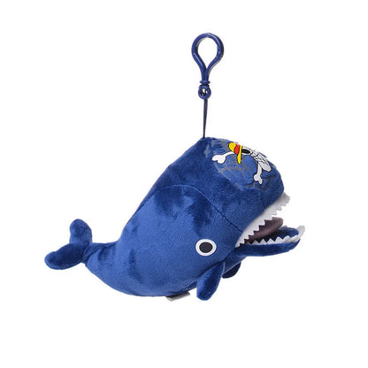 New 12cm Genuine One Piece Pendant Doll Plush Pendant Anime Surrounding Luffy Qiaoba Cartoon Creative Backpack Pendant Gift