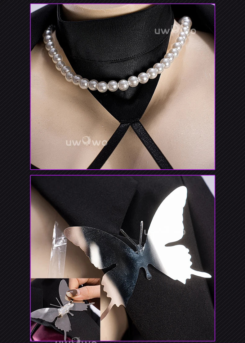 IN STOCK UWOWO Kafka Cosplay Game Honkai Star Rail Fanart Kafka Gown Cosplay Costume Halloween Costume
