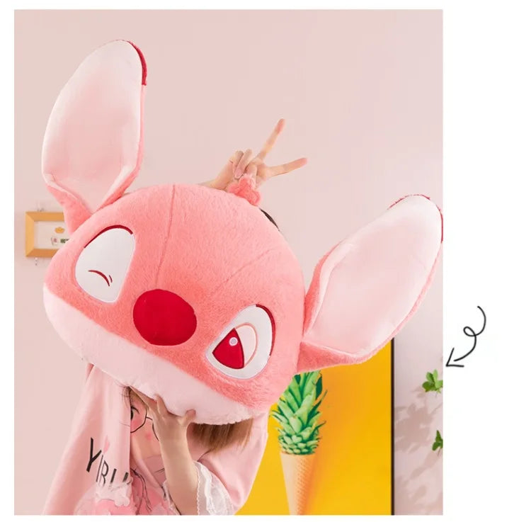35/50/65cm Big Size Lilo & Stitch Anime Plush Stuffed Doll Kawaii Room Decoration Plushies Pillow Ornament Children Holiday Gift