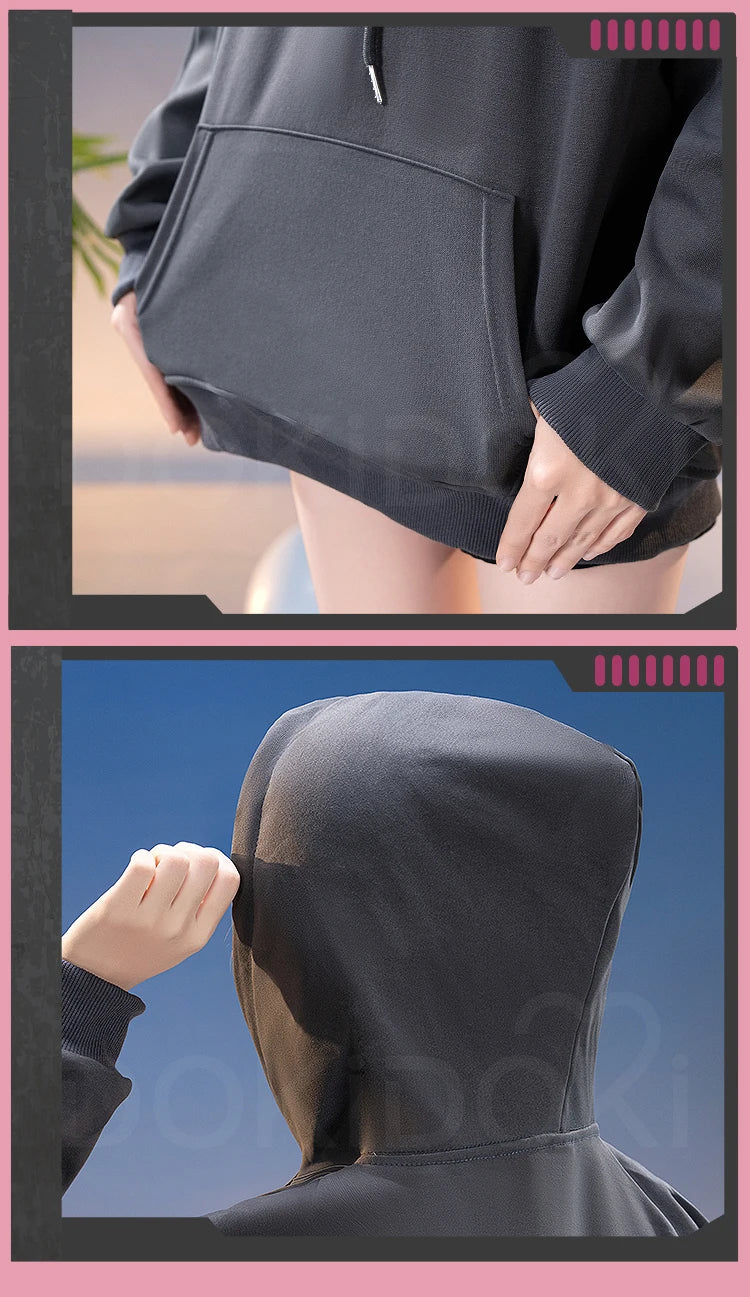 Ayase Momo Cosplay Costume Anime Dandadan【S-3XL】DokiDoki-R Women Daily Hoodie DAN DA DAN Momo Plus Size