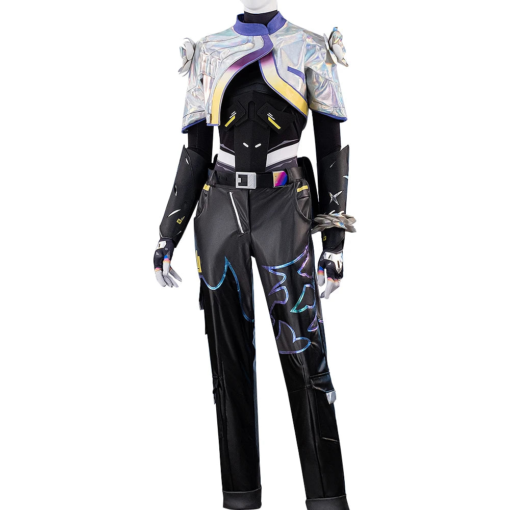 Vyse Cosplay Costume Game Cosplay【XS-3XL】DokiDoki-R Women Black Costume Vyse Halloween Cosplay Plus Size