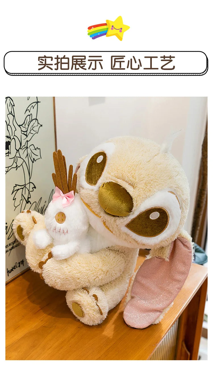 35/45/60cm Big Size Stitch Lilo & Stitch Anime Plush Stuffed Doll Kawaii Disney Plushies Decorated Pillow Children Holiday Gift