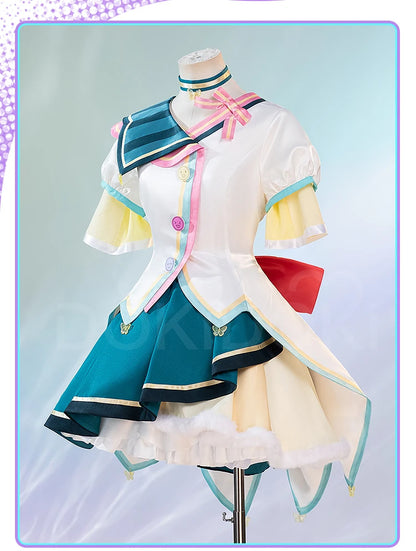 Kusanagii Nenee Cosplay Costume Game Cosplay DokiDoki-R Women Cute Costume Dress Kusanagii Nenee Cosplay